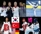 Taekwondo - 67kg bayanlar Londra  2012